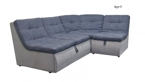 Кутовий диван розкладний дельфін Віка Комфорт New 252 см