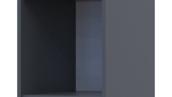 Этажерка к шкафам Дорос Гелар графит 38,2 см 0