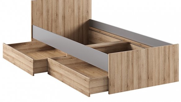 Кровать с ящиками Бум