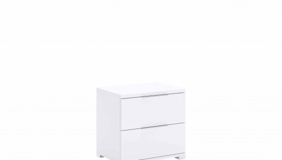 Приліжкова тумба Міромарк Barton/Бартон Білий супермат