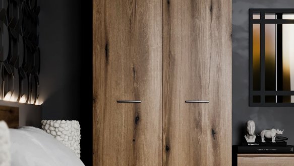 Шкаф двухдверный Art in Head Ascet / Аскет 90 см 0