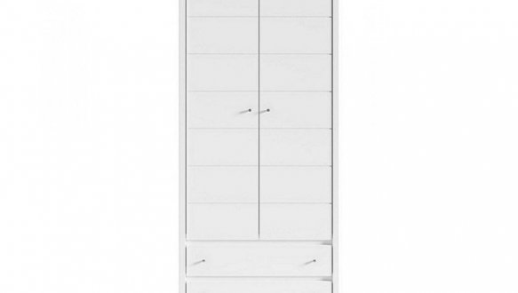 Шафа SZF2D2S ВМК Украіна Крістіна 2 дверна білий 90 см 2