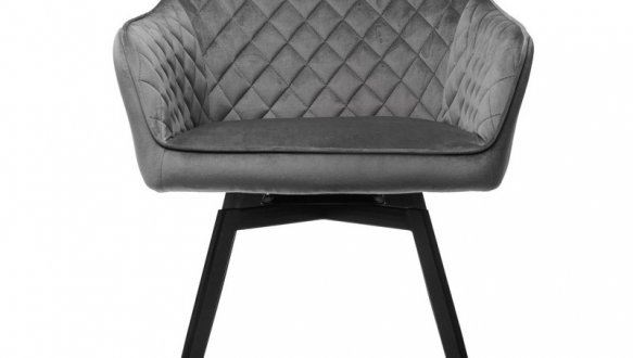 Стілець поворотний R-63 сірий 4