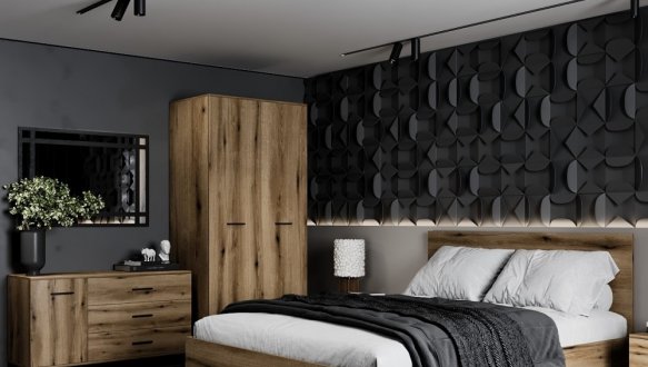 Комод на 3 ящика и одну дверь 1200 Art in Head Ascet / Аскет 2