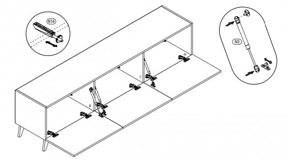 Тумба ТВ Сигма 0