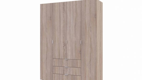 Шафа 4Д Гелар Дорос 4 дверна білий 155 см 8