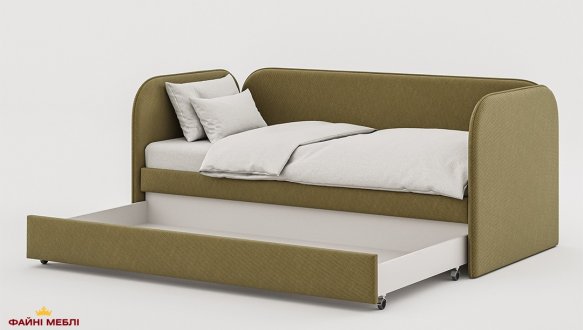 Кровать детская мягкая с дополнительным спальным местом Wooodsoft Todi / Тоди 8