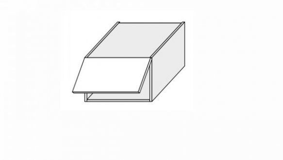 Секція верхня антресоль газ ліфт 45ВА/360 1дв Лео