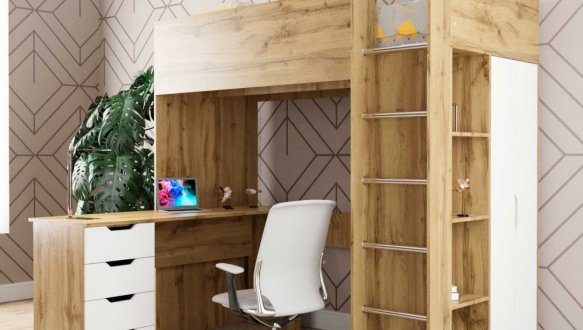 Ліжко горище дитяче Art in Head Binky ДЮС33 1