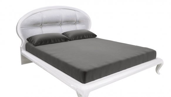 Кровать с мягкой спинкой 1,6х2,0 Империя