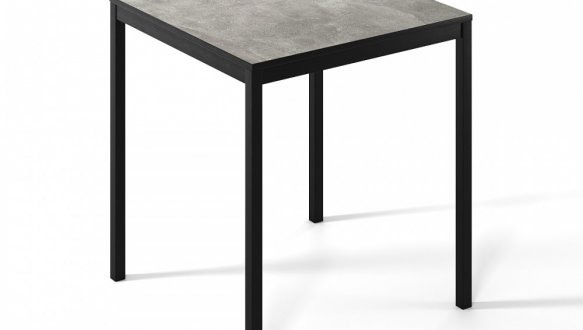 Обеденный стол Brevity Loft mini Ателье светлый/Чёрный металл 1