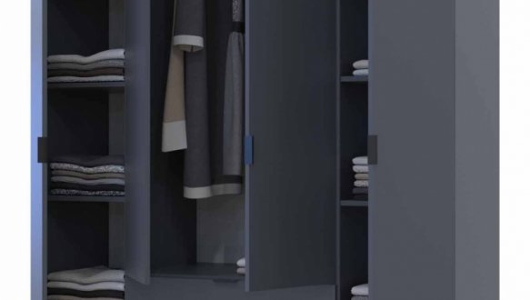 Шафа 4Д Гелар Дорос 4 дверна білий 155 см 3