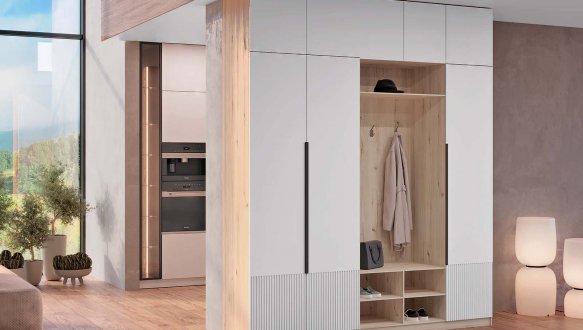 Комплект в прихожую 4Д / 4Д гачки Лайн Элегант М