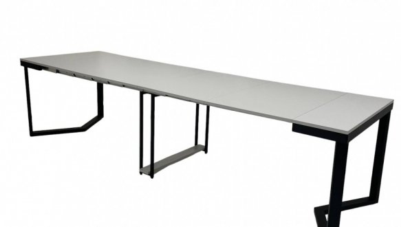 Стол раскладной трансформер MebliRoMax Long Iron / Лонг Айрон 80-300 см 3