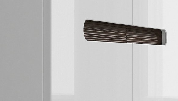 Шафа SZF2D/19/11 BRW Poland Azteca trio 2 дверна білий 105 см 1