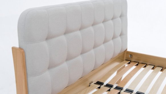 Ліжко двоспальне дерев'яне Лев Каліфорнія Масив бука 5