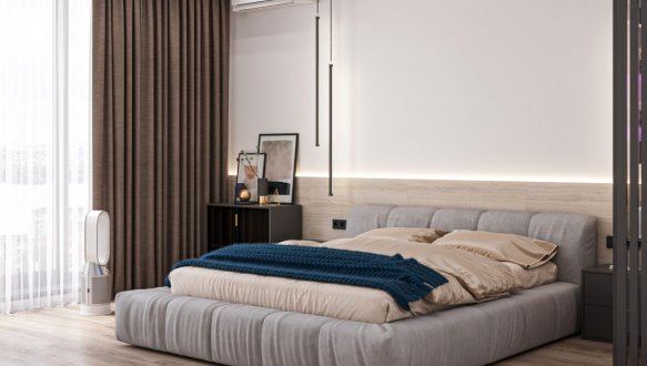 Ліжко м'яке двоспальне Шик Галичина Бонні