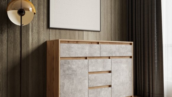 Комод Т227 Дуб аппалачи Морели 2