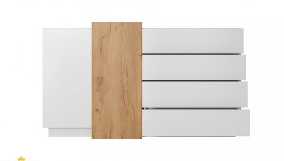 Спальня 3D Perfect Home №2 с комодом 3D и кроватью 160 с прикроватными тумбами 3