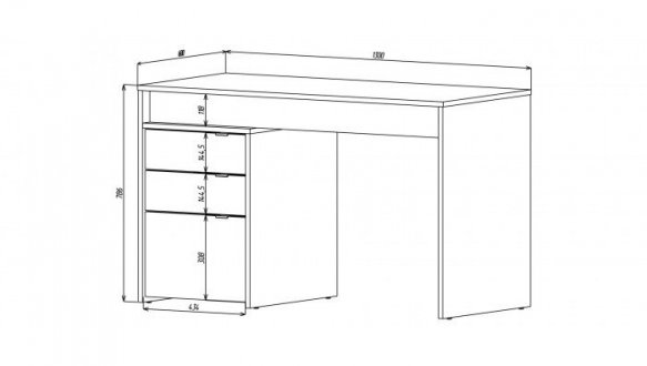 Компьютерный стол Ecoline Правый/Левый 5