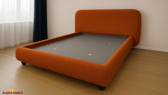 Кровать мягкая Городок меблі Виола с подъемным механизмом и нишей для белья 0