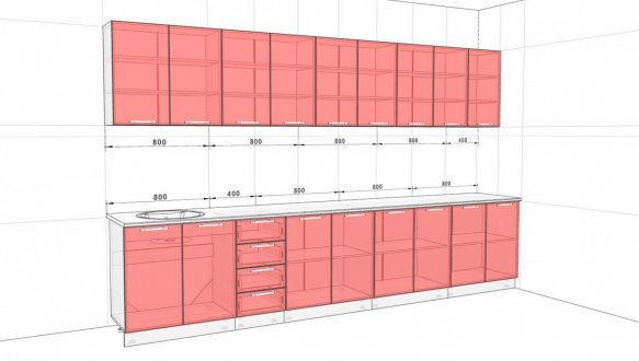 Кухонний комплект Еко 3,6 м 0