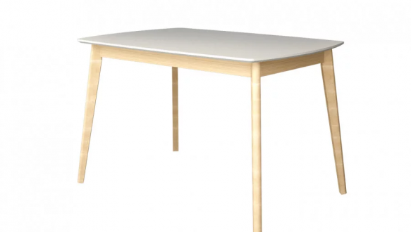 Стіл Exen II / Ексен II Інтарсіо Сірий Розкладний 120/160 см 4