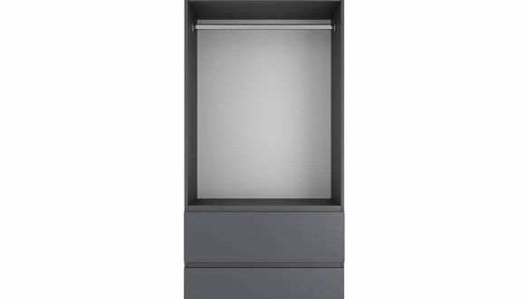 Шафа розпашна комбінована 2 дверна Art In Head №7 Light 120 см 7