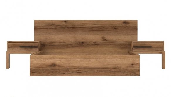 Кровать с тумбами (Каркас) LOZ160 Стемма 0