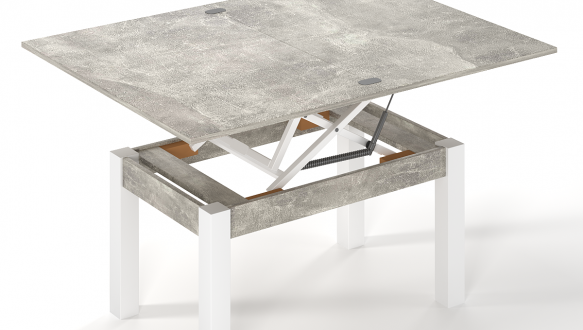 Стіл-трансформер B-Fly Ательє світлий/Білий