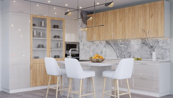 Модульна кухня Шейкер 0