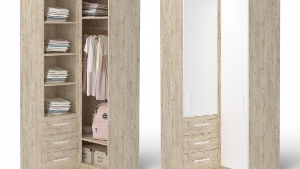 Шкаф угловой