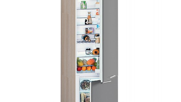 Шафа П60.214.2Д В.6 під вбудований холодильник Хай-Тек глянець перламутр