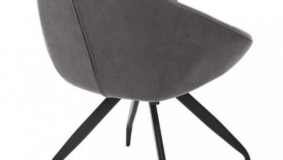 Стілець поворотний R-65 сірий 2