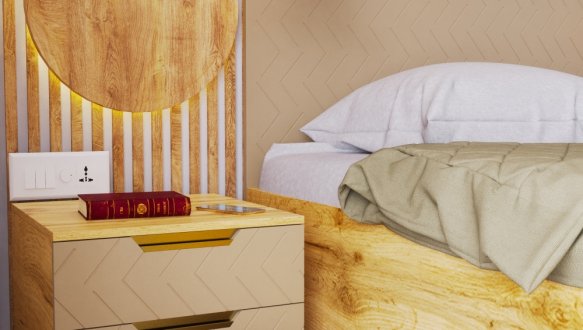 Тумба прикроватная Сван 2