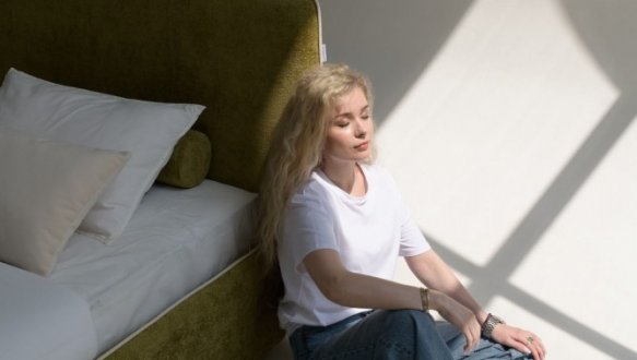 Ліжко м'яке Woodsoft Torino / Торіно з підйомним механізмом та нішею для білизни 15