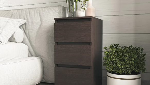 Тумба приліжкова Moreli T216 Венге темний