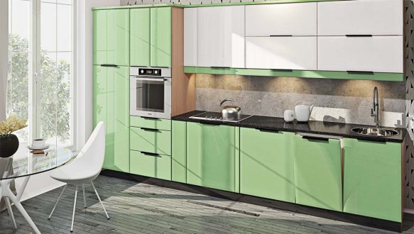 Модульна кухня Хай-тек глянець 21