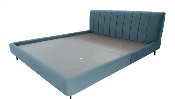 Кровать мягкая Городок меблі Сиена с подьемным механизмом и нишей для белья 9