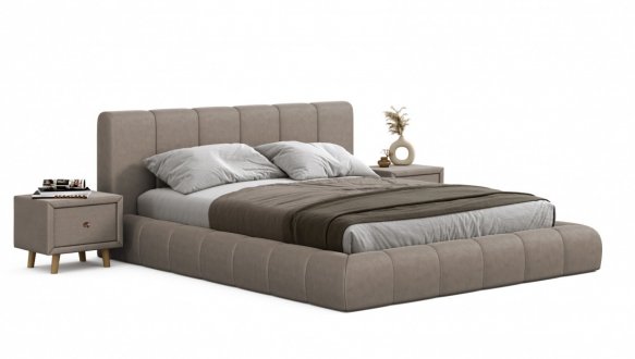 Ліжко м'яке двоспальне Віоріна Деко Подіум 23