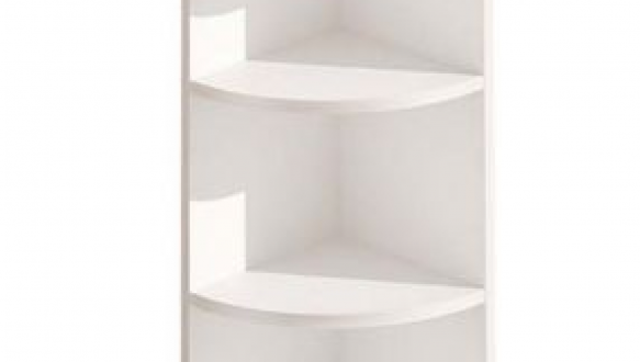 Тумба верхняя В30.92 угол. открытая Альфа-ручка