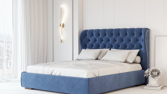 Ліжко м'яке двоспальне Лев Амстердам 3