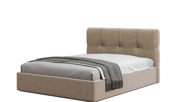 Кровать мягкая Виорина деко Bueno / Буено с подъемным механизмом и нишей для белья 32