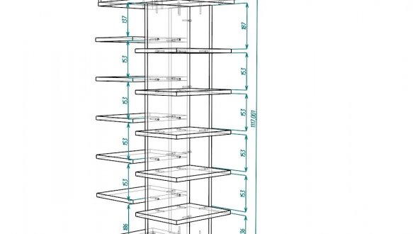 Полка для обуви Art in Head Лайт 4