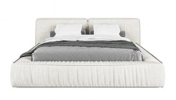 Ліжко м'яке двоспальне Шик Галичина Ресофт 19