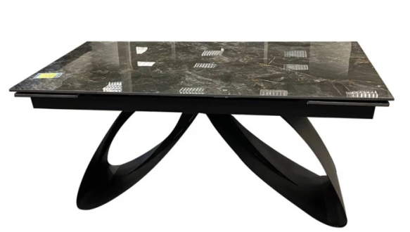 Стол Garold (160-220 см) Crimea Grey Glossy