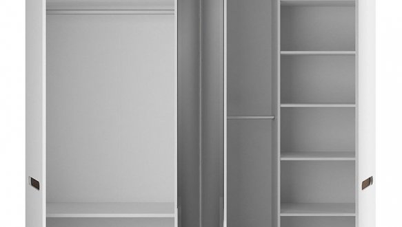 Шкаф SZF2D2L/21/22 BRW Poland Azteca trio 4 дверный белый 220 см 3