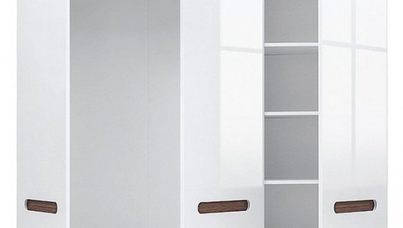 Шафа SZF3D/21/18 ВМК Украіна Амелія 3 дверна білий 180 см 3