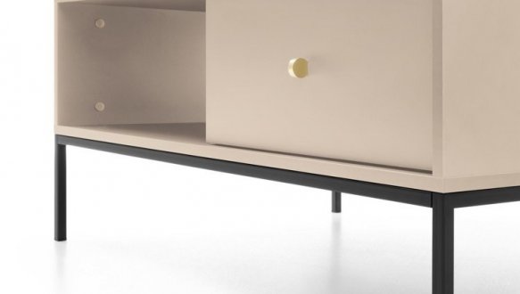 Стіл журнальний чорні ніжки ML104 Mono 4