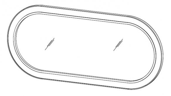 Зеркало FL-L1 FLORENCJA 0